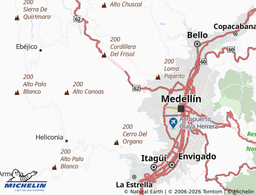 Carte MICHELIN La Loma - ViaMichelin