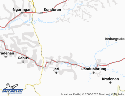 Carte MICHELIN Tobo - ViaMichelin