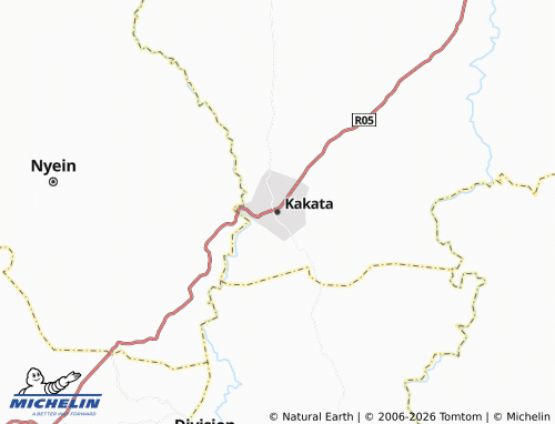 Mappa MICHELIN Kakata - ViaMichelin