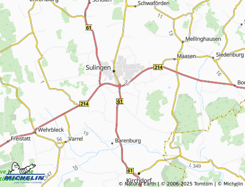 Mapa MICHELIN Feldhausen - ViaMichelin