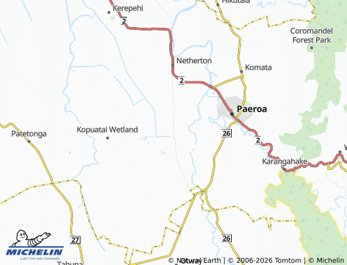 Mapa MICHELIN Awaiti - ViaMichelin