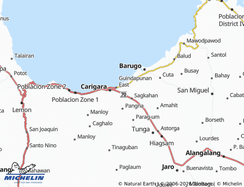MICHELIN Parina map - ViaMichelin