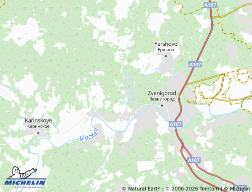 Carte MICHELIN MPS poselok - ViaMichelin