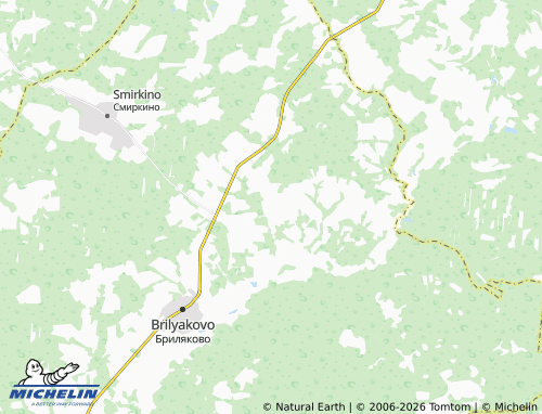 MICHELIN-Landkarte Shadrino - ViaMichelin