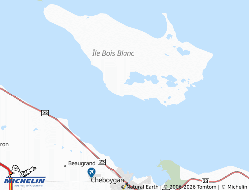 Carte MICHELIN Pointe aux Pins - ViaMichelin