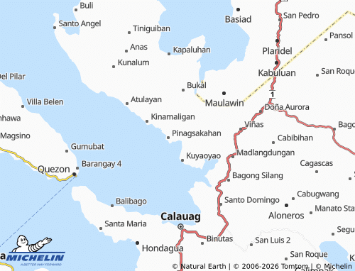 MICHELIN Ipil map - ViaMichelin
