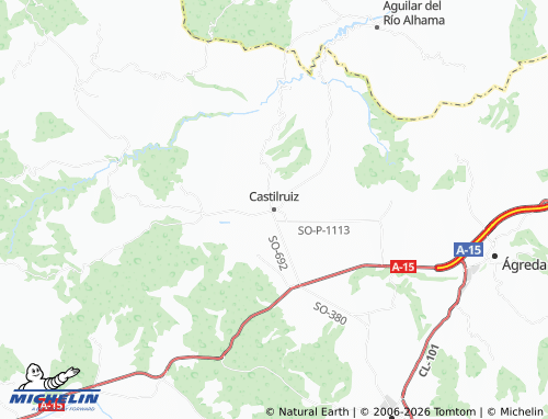 MICHELIN Castilruiz map - ViaMichelin