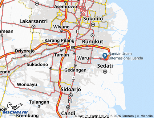 Mapa MICHELIN Sawotratap - ViaMichelin