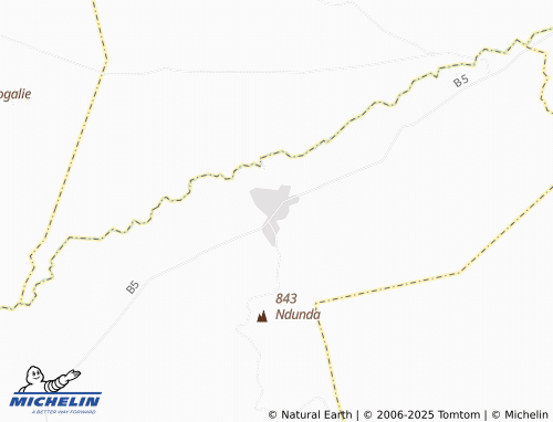 MICHELIN Ndanda map - ViaMichelin