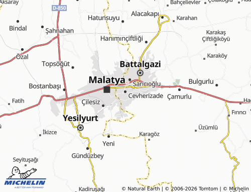 Mappa MICHELIN Başharık - ViaMichelin