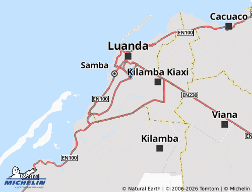 Carte MICHELIN Cassequel do Imbondeiro - ViaMichelin
