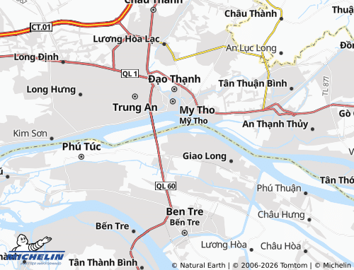 Mapa MICHELIN Tân Thạch - ViaMichelin