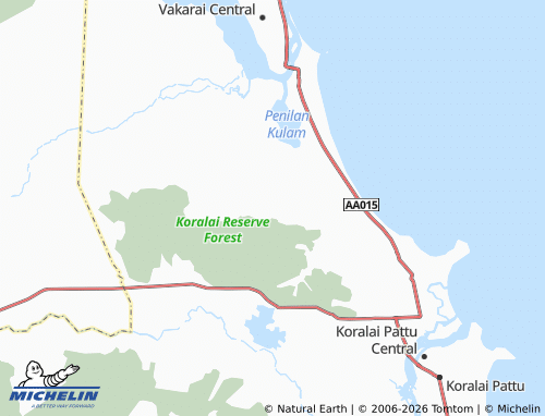 Mappa MICHELIN Kirimichchai - ViaMichelin