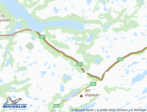 Carte MICHELIN Gilja - ViaMichelin