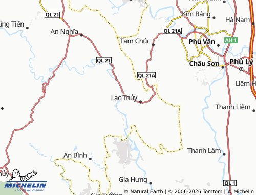 Mapa MICHELIN Chi Nê - ViaMichelin