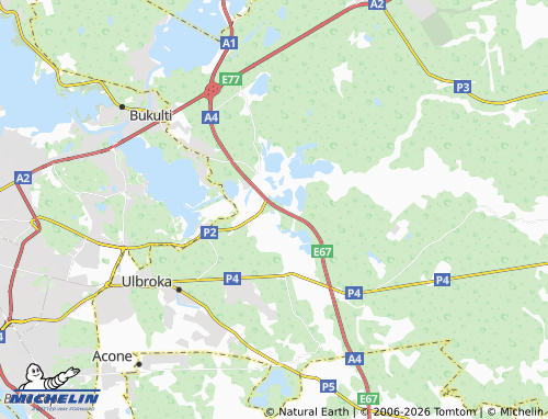 Mapa MICHELIN Amatnieki - ViaMichelin