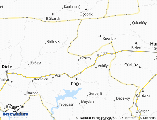 MICHELIN Başköy map - ViaMichelin