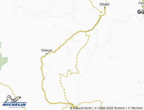 MICHELIN Işık map - ViaMichelin