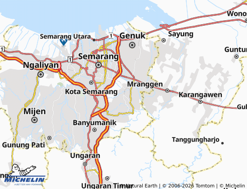 Mapa MICHELIN Sambiroto - ViaMichelin
