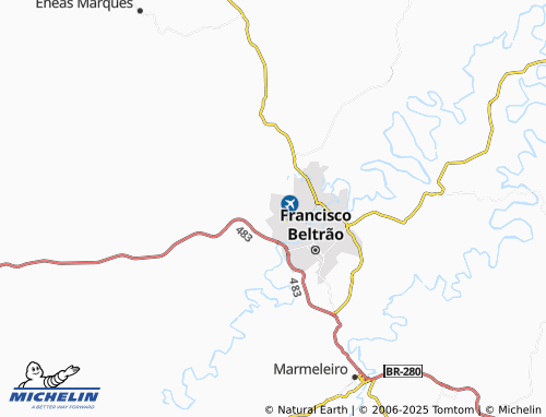 MICHELIN Aeroporto map - ViaMichelin