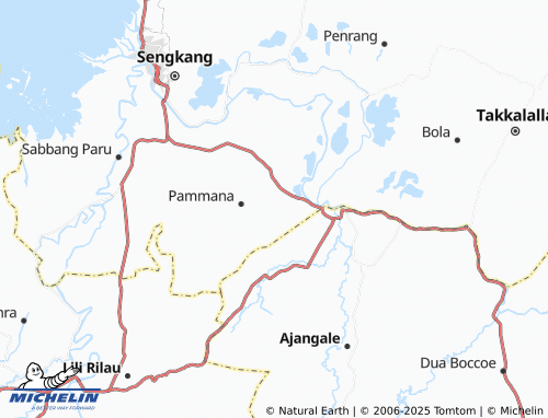 MICHELIN Kampiri map - ViaMichelin