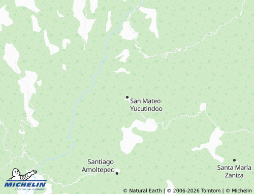 Mappa MICHELIN San Mateo Yucutindoo - ViaMichelin
