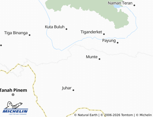 MICHELIN Bunga Baru map - ViaMichelin