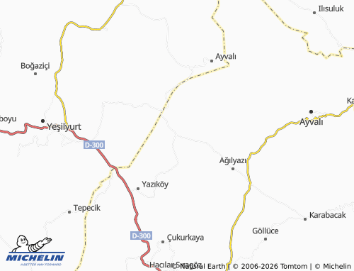 MICHELIN Kavak map - ViaMichelin