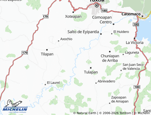 Mapa MICHELIN Juan Jacobo Torres - ViaMichelin