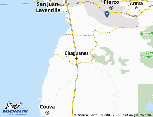 Mapa MICHELIN Chaguanas - ViaMichelin