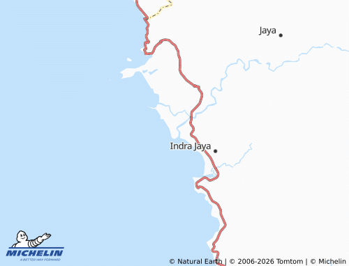 MICHELIN Ujong Muloh map - ViaMichelin