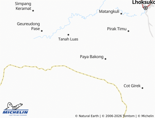 Mapa MICHELIN Blang Pante - ViaMichelin