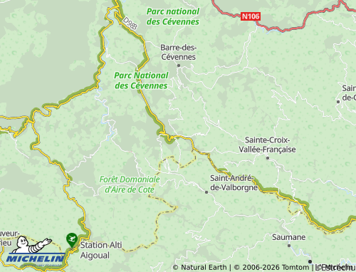 Mappa MICHELIN Le Pompidou - ViaMichelin
