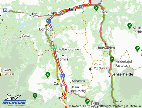 Mapa MICHELIN Trans - ViaMichelin