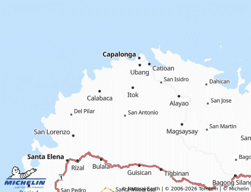 MICHELIN Mabini map - ViaMichelin