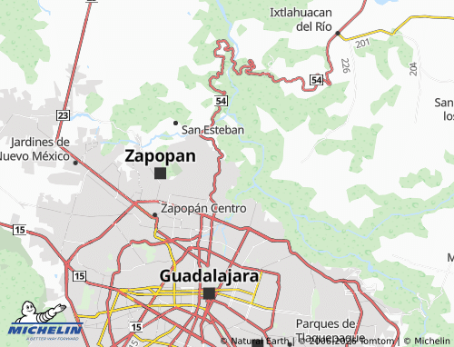 Mappa MICHELIN Vista Hermosa - ViaMichelin