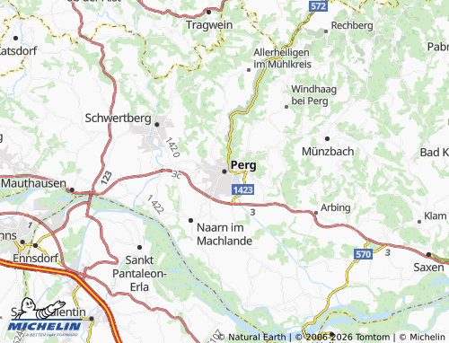 MICHELIN-Landkarte Perg - ViaMichelin
