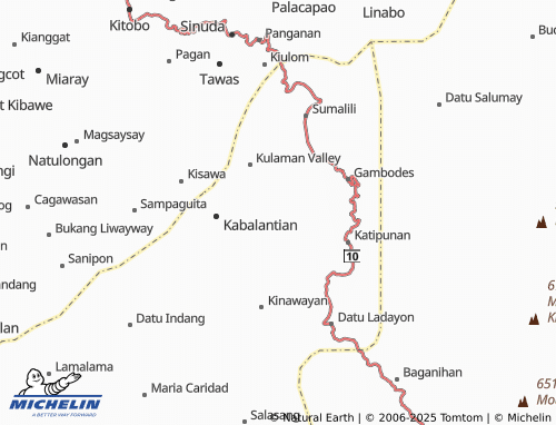 MICHELIN-Landkarte Binoongan - ViaMichelin
