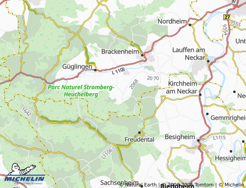 Mapa MICHELIN Cleebronn - ViaMichelin