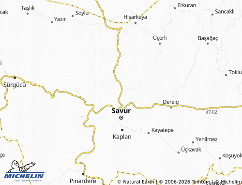 Mapa MICHELIN Başkavak - ViaMichelin