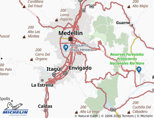 MICHELIN-Landkarte La Florida - ViaMichelin