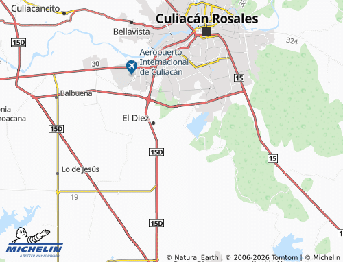 MICHELIN Argentina Número Dos map - ViaMichelin
