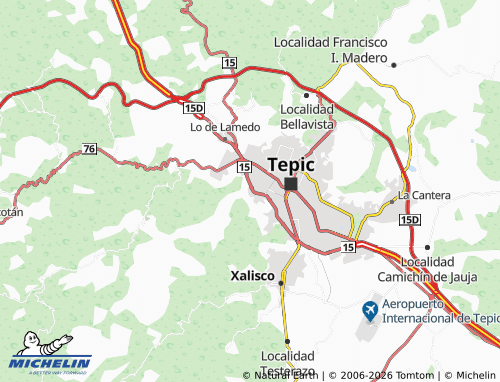 MICHELIN Lomas de San Juan map - ViaMichelin