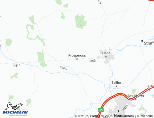 Carte MICHELIN Prosperous - ViaMichelin