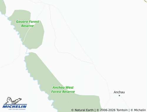 MICHELIN Karaba map - ViaMichelin