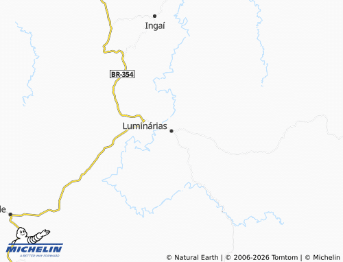 Carte MICHELIN Luminárias - ViaMichelin