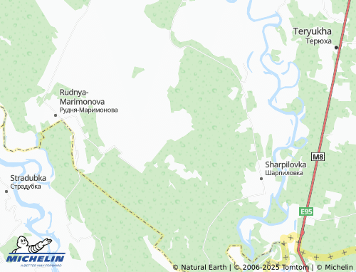 MICHELIN Putevodnaya Zvezda map - ViaMichelin