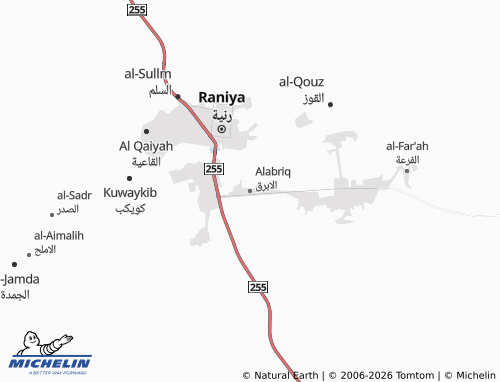 MICHELIN-Landkarte alabriq - ViaMichelin