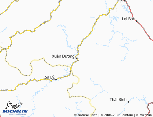 Mapa MICHELIN Xuân Dương - ViaMichelin