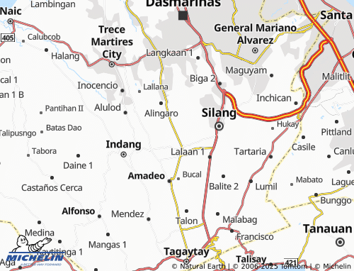 MICHELIN Banaybanay map - ViaMichelin